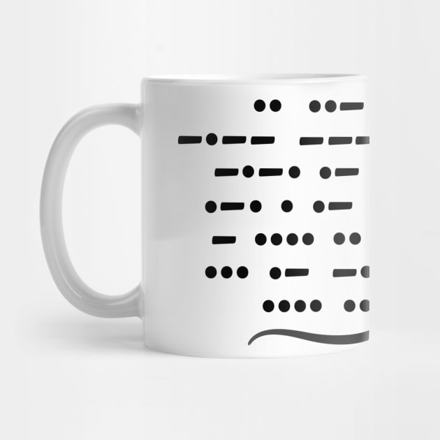 Morse code, if you can read this, say hi! by rand0mity